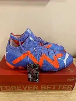 NOVÉ kopačky FUTURE ULTIMATE FG/AG Blue - 3