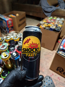 Plechovky od Energy Drinků Big Shock - 1 - 3
