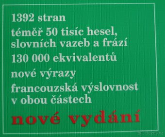 Praktický Francouzsko český a opačně slovník - 3