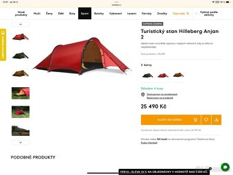 Hilleberg Anjan 2 s podlážkou - 3