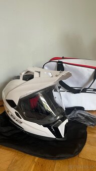 Helma LS2 MX701 EXPLORER SOLID WHITE- L - 3