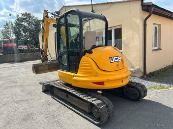 Pasový bagr JCB 8065 RTS,6580kg,naklápěcí svahová lžíce - 3