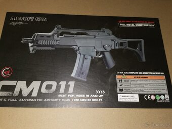 Airsoft gun CM011 včetně příslušenství /baterky/ - 3