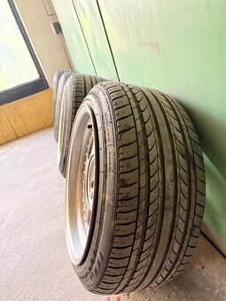 Prodám alu kola Keskin 5x100 R16 pneu na sezónu možná dvě. - 3