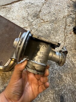 BMW E46 EGR ventil plus vedeni 2.0d 110kw M47 - 3