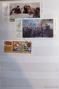 Známky album č 4 - 3