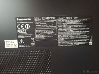 Plasma Panasonic TX-P55VT50E - 3