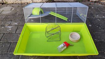 Klec pro hlodavce 28x50x22cm včetně příslušenství - 3