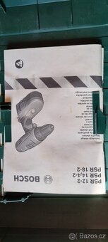 Aku vrtačka BOSCH PSR 12-2 + 3 BATERIE - 3