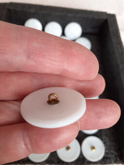 Staré skleněné knoflíky - 3