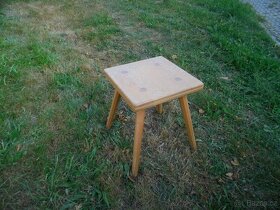 stolička dřevěná - 3