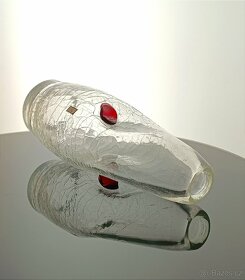 Krásný kousek vázy z krakelovaného
skla - 3