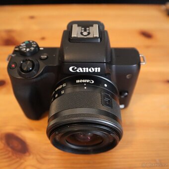 Canon EOS M50 + 15 + 45mm + příslušenství - 3
