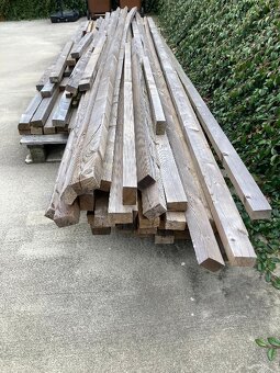 STŘEŠNÍ LATĚ - MODŘÍN 60X40 - RŮZNÉ DÉLKY - 3