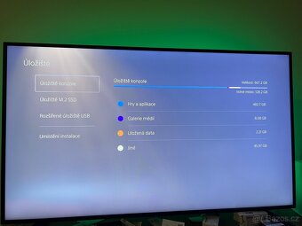 Playstation 5 + 2 ovladače + 1TB SSD M2 + dokovací stanice - 3
