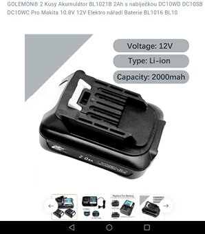 MAKITA - Náhradní aku sada - 3