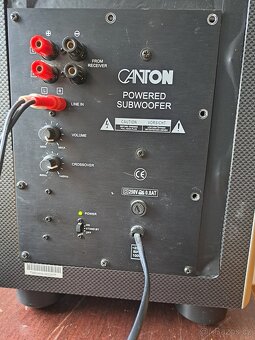 Aktivní subwoofer JBL/Canton funkční - 3