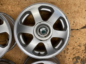 Alu disky originál Škoda 5x100 - 3