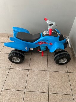 Pilsan Galaxy ATV Pedal Operated Quad Blue - 3