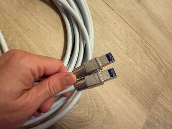 S/FTP CAT.8 26AWG - 8.1 Class 1-40000 Mbit/s 10 metrů bílá - 3