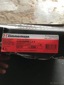 brzdové kotouče AUDI Zimmermann 400x38mm - 3