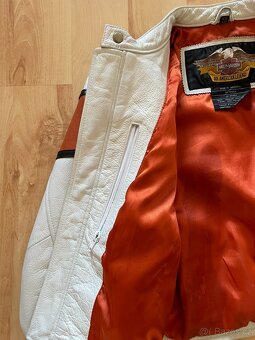 Kožená dámská bunda Harley Davidson XS - 3