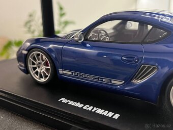 1:18 PORSCHE CAYMAN R - Blue - GT-Spirit Limited - 3
