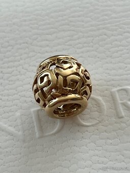 Zlatý korálek pandora 585 - 3