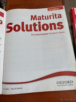 Učebnice Maturita Solutions 2nd edition - 3