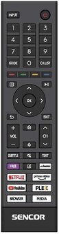 TV 55" Sencor + držák na zeď - 3