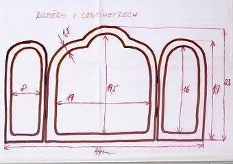 Prodám různé rámečky vhodné na paličkovanou krajku - 3