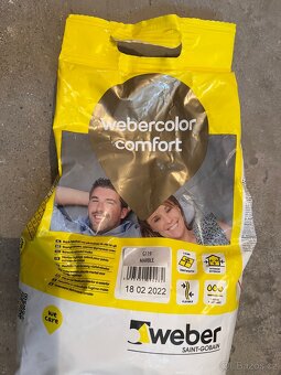 Spárovací hmota Weber (různé barvy) - 3