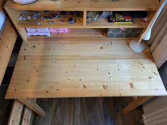 Psací stůl Gazel Mario - masiv - 3