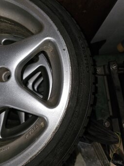 Alu disky 4x114,3 R15 + Zimní pneu Kumho - 3