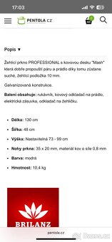 Profi žehlící prkno - 3