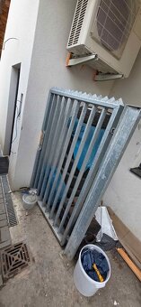 Brána a branka - žárově  zinkované - 3