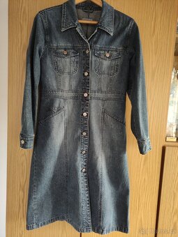 Riflové šaty vel. 38 (vel. M), Zn. H4 - 3