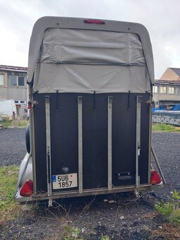Prepravnik  2 koni,konibus 2000kg, nová stk - 3