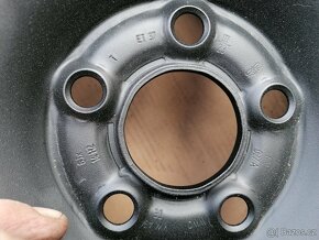 Plechové disky 14" 5X100 J6.0 ET 37 Škoda VW Seat - 3