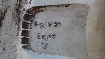 4 x ALU kola Škoda Octavia 15, GoodYear 3,5mm - 3