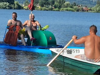 Vodní šlapadla loď kajak katamaran - 3