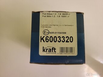 Sada brzdových destiček KRAFT AUTOMOTIVE 6003320 - 3