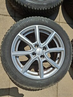 ALU kola, Continental zimní 195/55 R16 - 3