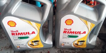 Motorový olej Shell Rimula 15w40 - 3