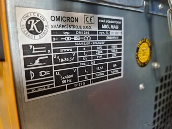 Svářecí automat Omicron OMI 246 - 3