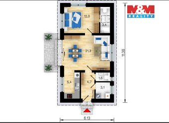 Prodej rodinného domu, 52 m², Krušovice - 3