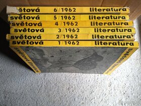 Dobové časopisy Světová literatura 1957-64, 45 ks - 3