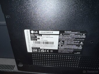 Televize LG 43UQ7000CLB 43" - 3