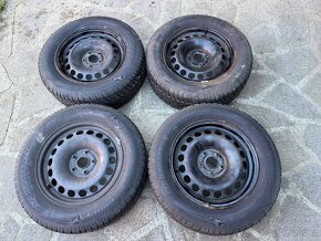 Zimni sada 16 5x112 215/65 16” 2x6,5mm 2x5,5mm VW Audi Skoda - 3