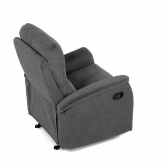 Šedé polohovací křeslo TV-S8449 GREY2 pro pohodlné kojení - 3